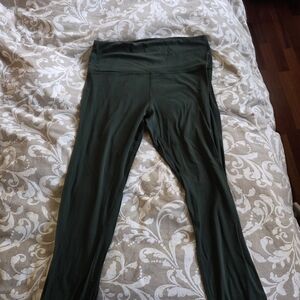 lululemon athletica Dark Green Leggings